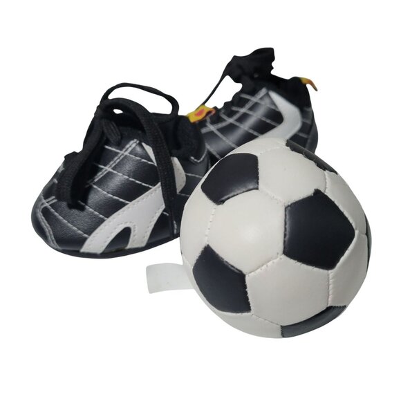 Build a Bear Soccer Uniform Cleats Ball Jersey Shorts Outfit for Plush Animals - Picture 5 of 9
